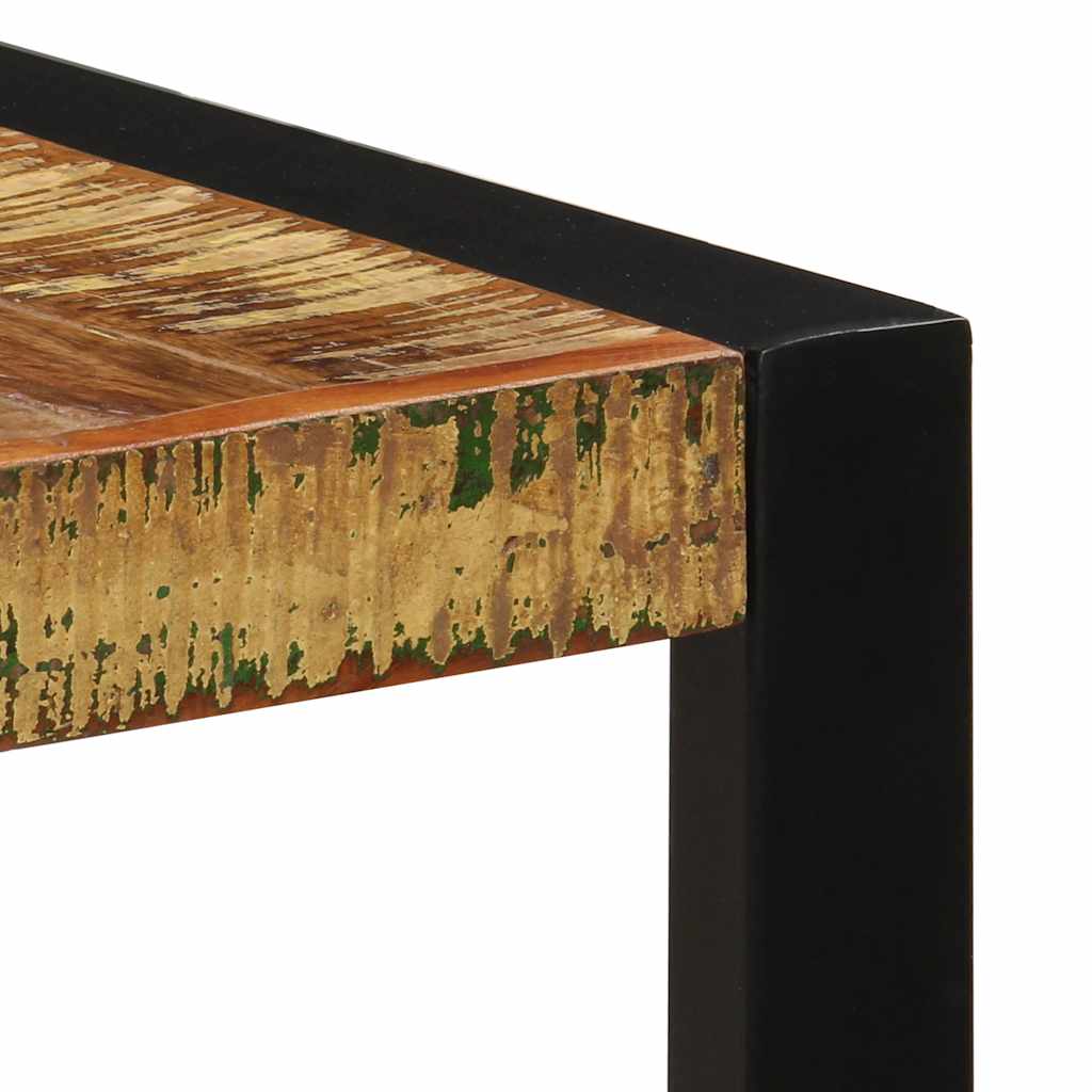 spisebord 140x70x75 cm massivt genbrugstræ