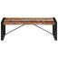 sofabord 120x60x40 cm massivt genbrugstræ