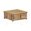sofabord 70x70x30 cm massivt mangotræ