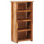 bogreol 50x30x100 cm massivt træ