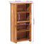 bogreol 50x30x100 cm massivt træ