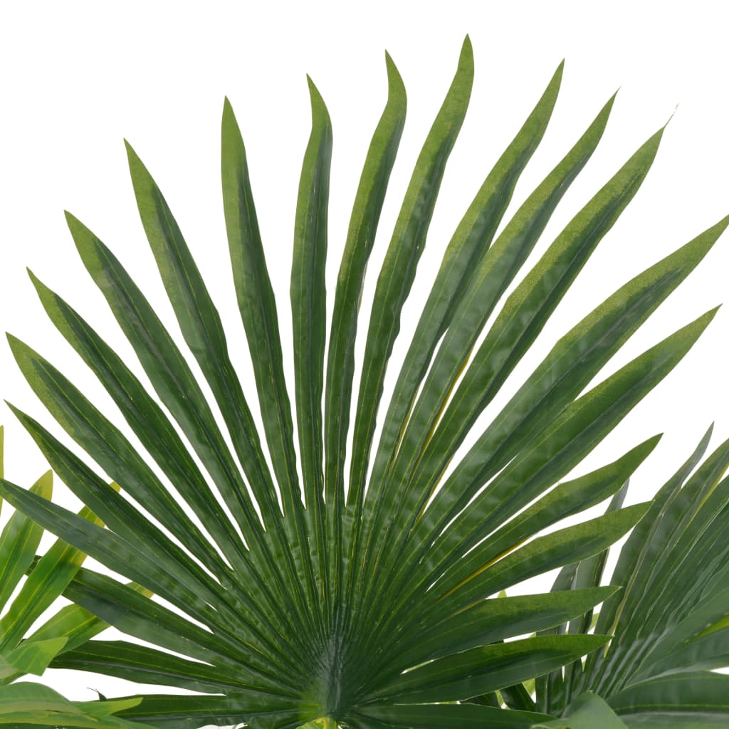 kunstig palmeplante med potte 70 cm grøn