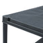 opbevaringsreol sort 100 kg 60 x 30 x 138 cm plastik