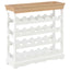 vinskab 70 x 22,5 x 70,5 cm MDF hvid