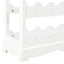 vinskab 70 x 22,5 x 70,5 cm MDF hvid