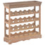 vinskab 70 x 22,5 x 70,5 cm MDF brun