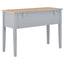 skrivebord 109,5 x 45 x 77,5 cm træ grå