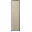 foldbart klædeskab 110 x 45 x 175 cm stof cremefarvet