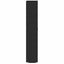 skoskab 60 x 30 x 166 cm stof sort