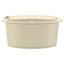 køkkenvask granit enkelt vask oval beige