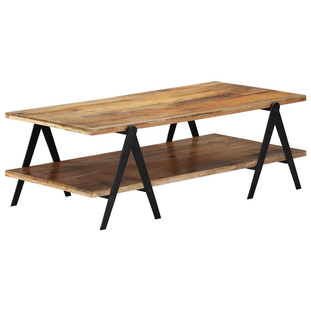 sofabord 115 x 60 x 40 cm massivt mangotræ