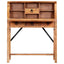 skrivebord massivt akacietræ 90 x 40 x 107 cm