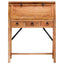 skrivebord massivt akacietræ 90 x 40 x 107 cm