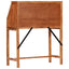 skrivebord massivt akacietræ 90 x 40 x 107 cm