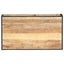 sofabord 90x50x40 cm massivt genbrugstræ