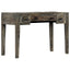 skrivebord 110 x 50 x 75 cm massivt mangotræ sort