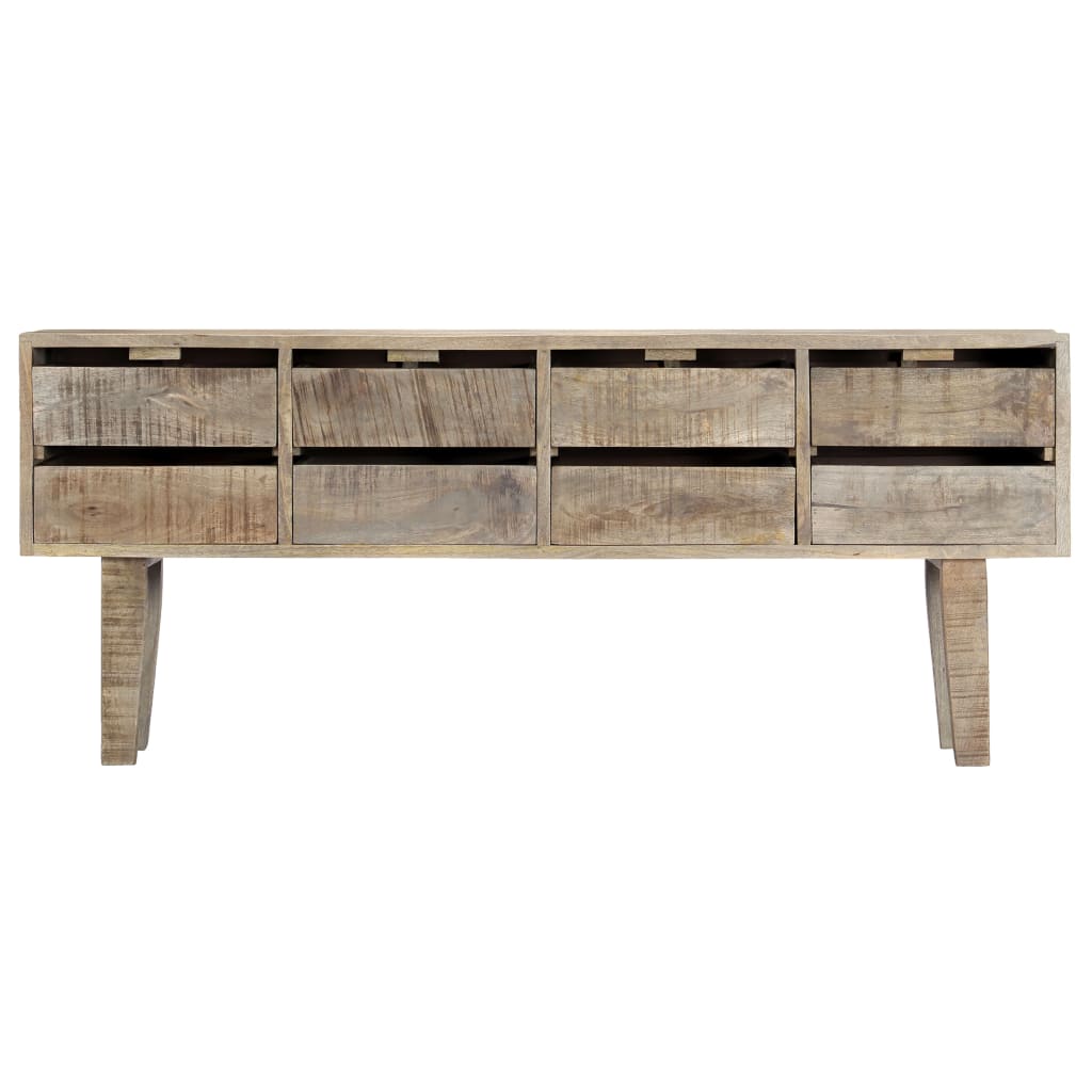 skænk 140 x 30 x 60 cm massivt mangotræ