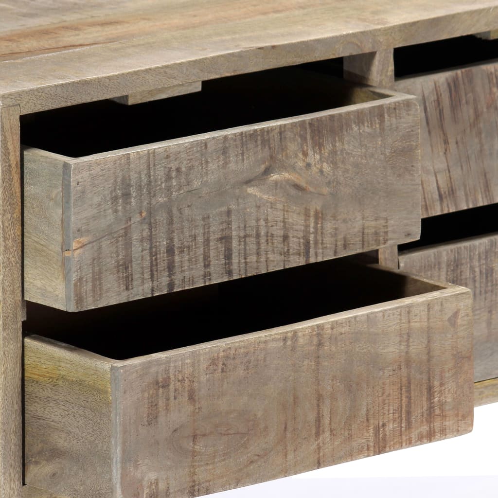skænk 140 x 30 x 60 cm massivt mangotræ