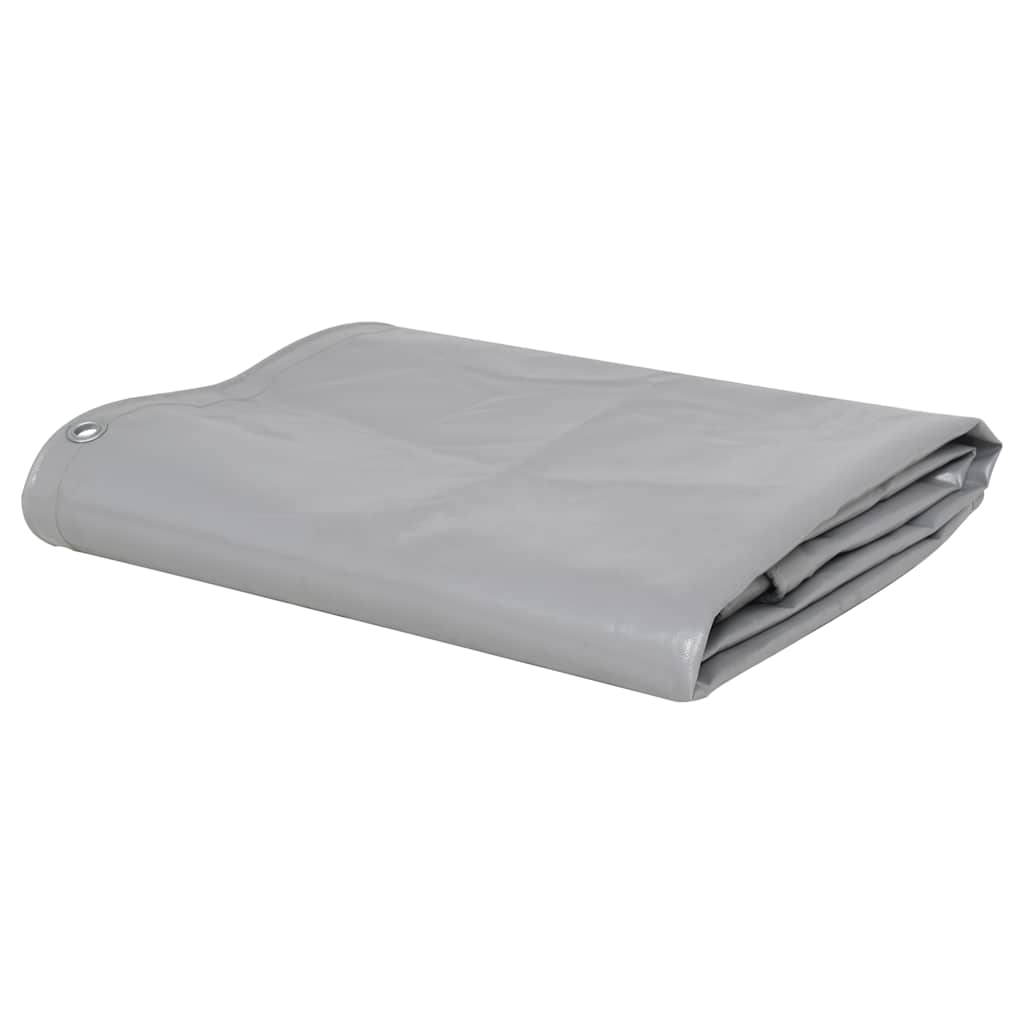 presenning 650 g/m² 1,5 x 20 m grå