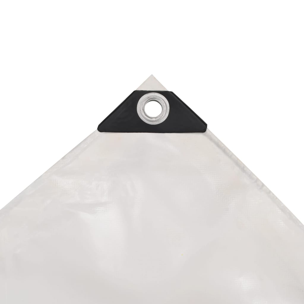 presenning 650 g/m² 1,5 x 10 m hvid