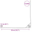 presenning 650 g/m² 1,5 x 20 m hvid