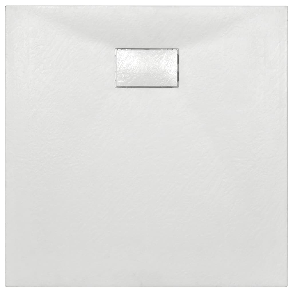 brusekar SMC 80 x 80 cm hvid