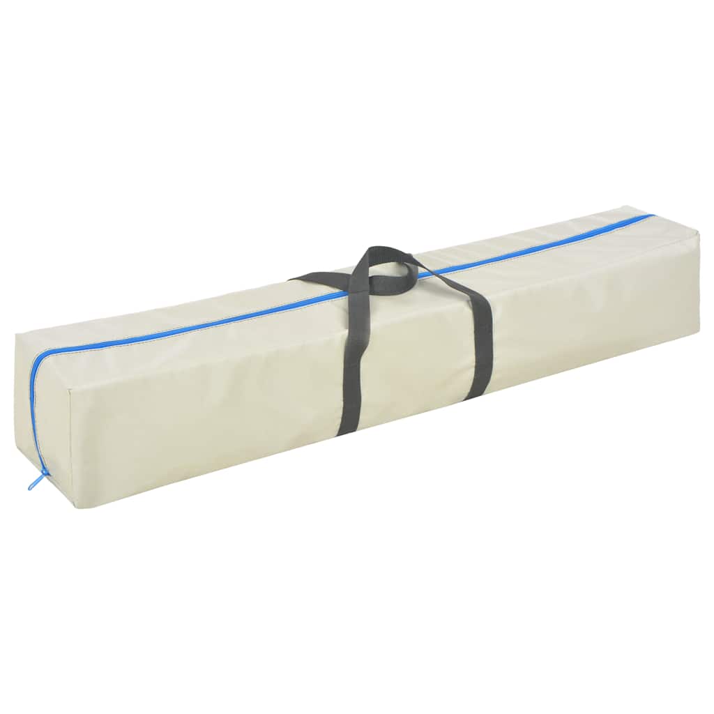 oppustelig gymnastikmåtte med pumpe 300 x 100 x 10 cm PVC Pink