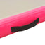 oppustelig gymnastikmåtte med pumpe 400 x 100 x 10 cm PVC pink