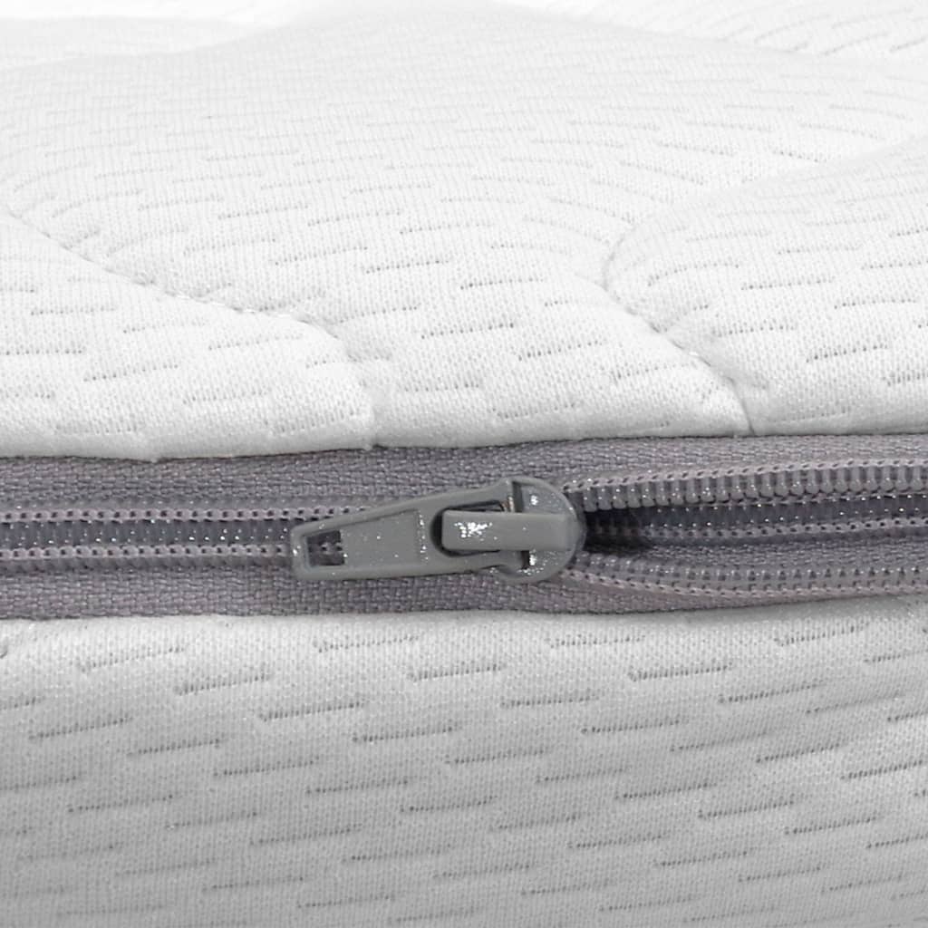 topmadras 90 x 200 cm viscoelastisk memoryskum 6 cm