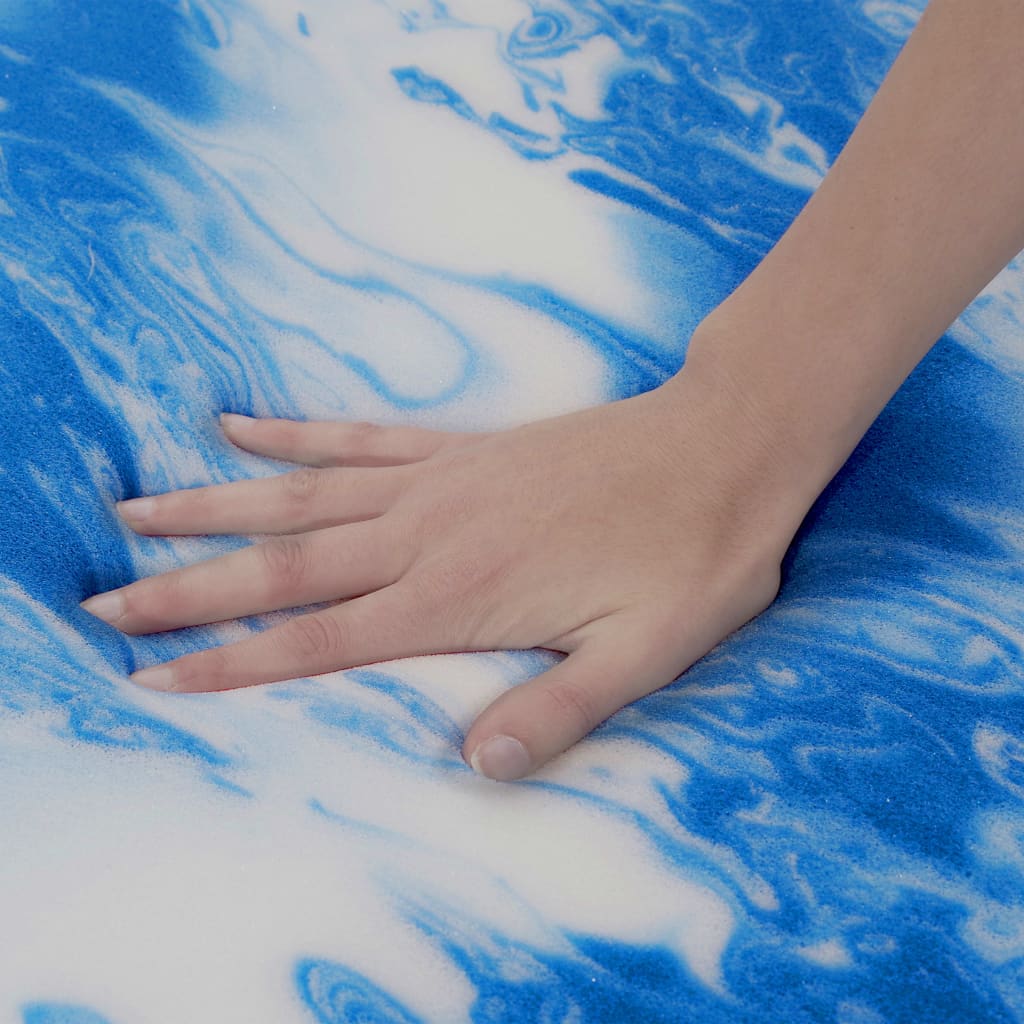 topmadras 90 x 200 cm gelskum 7 cm