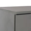 skænk 107x35x80,5 cm grå højglans