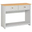 konsolbord 97x35x76 cm grå