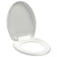 toiletsæde med soft-close og quick release-design hvid
