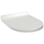 toiletsæde med soft-close og quick release-design hvid