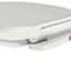 toiletsæde med soft-close og quick release-design hvid
