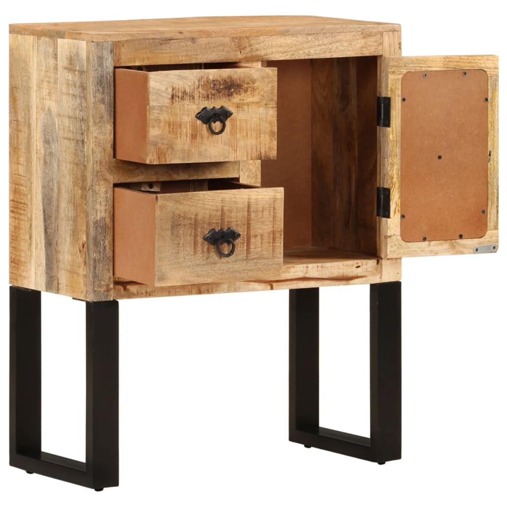 skænk 60x30x76 cm massivt mangotræ