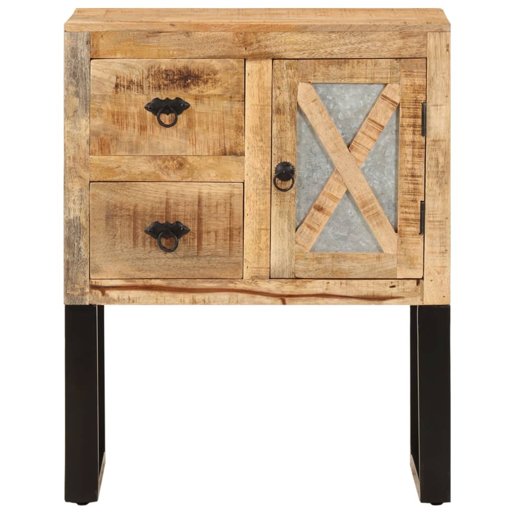 skænk 60x30x76 cm massivt mangotræ