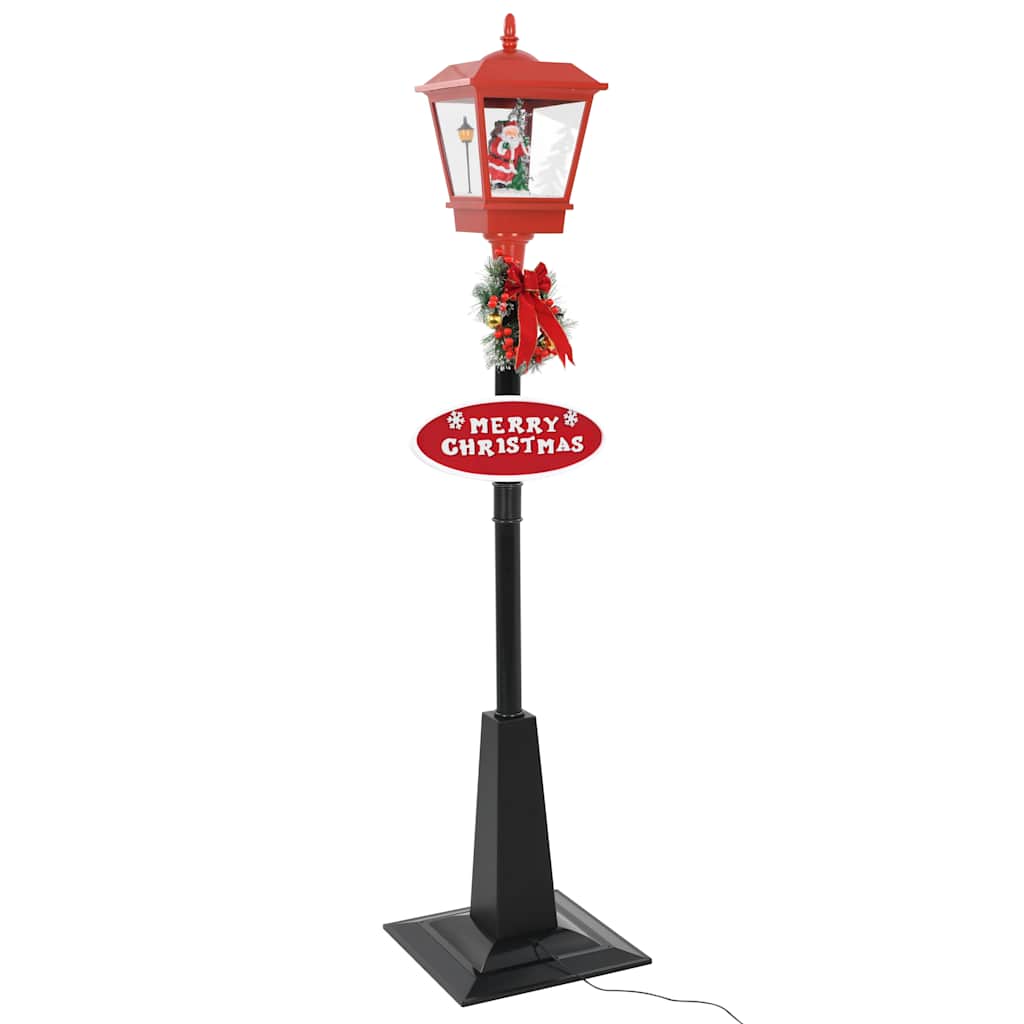 julegadelampe med julemand 180 cm LED
