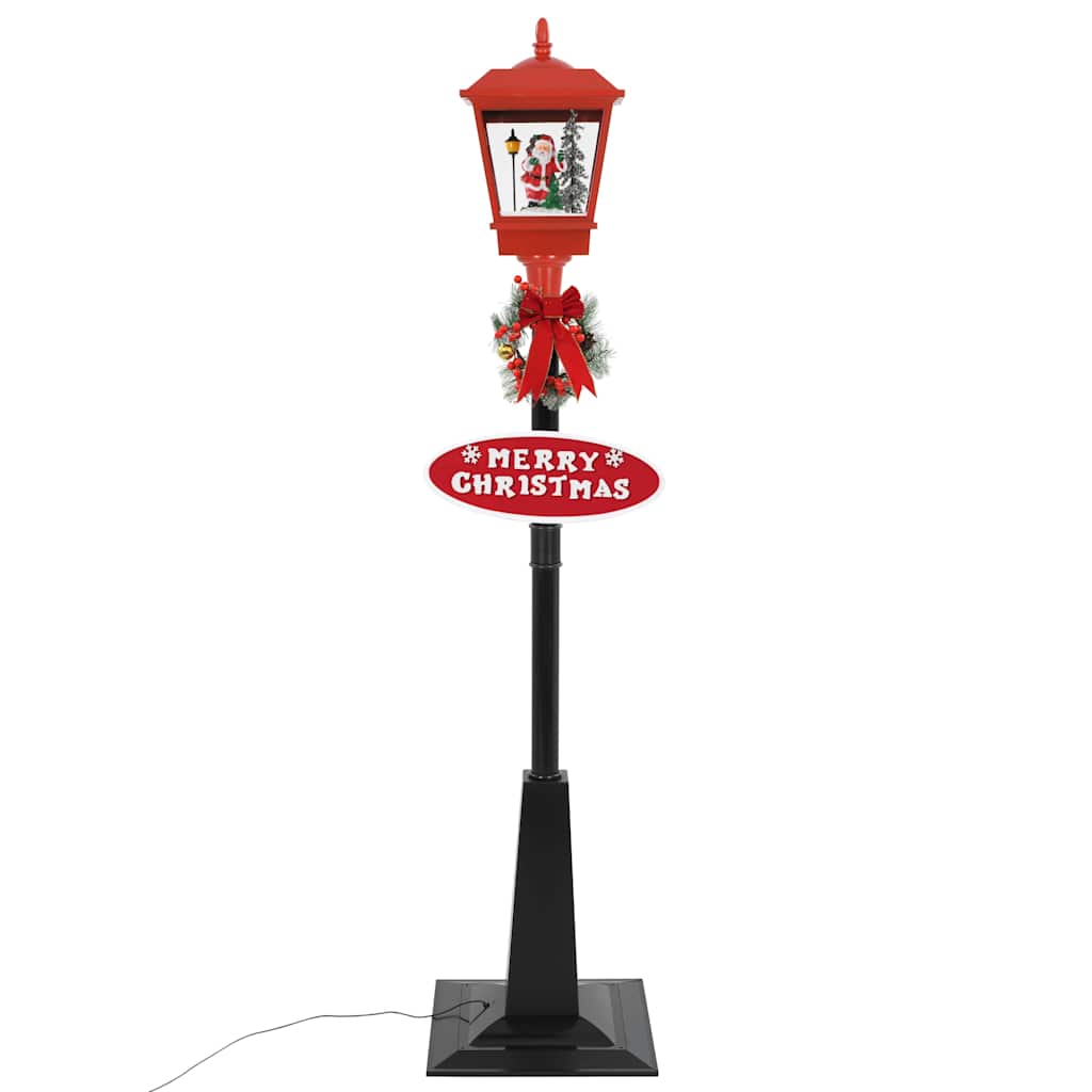 julegadelampe med julemand 180 cm LED
