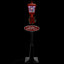 julegadelampe med julemand 180 cm LED
