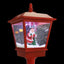 julegadelampe med julemand 180 cm LED