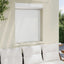 Rullegardin Hvid 80 x 100 cm Aluminium og Polyurethan