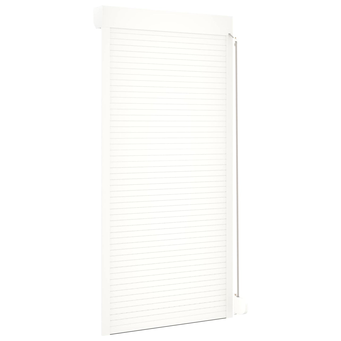 Rullegardin Hvid 100 x 210 cm Aluminium og Polyurethan