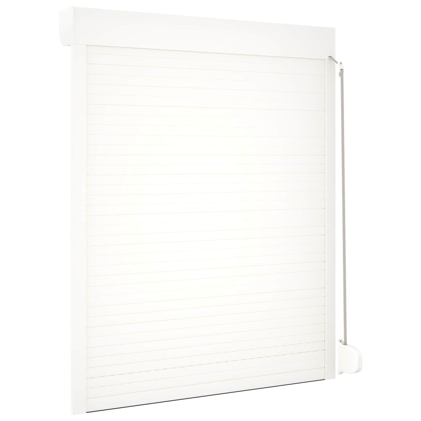 Rullegardin Hvid 120 x 150 cm Aluminium og Polyurethan