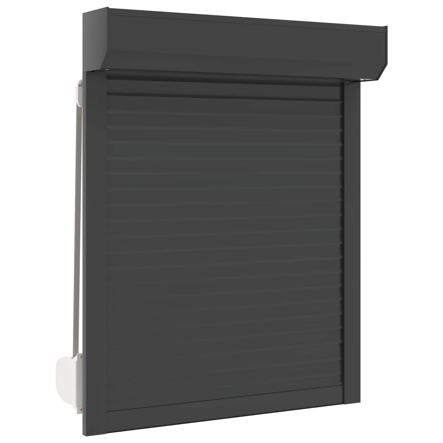 Rullegardin Antracit 70 x 100 cm Aluminium og Polyurethan