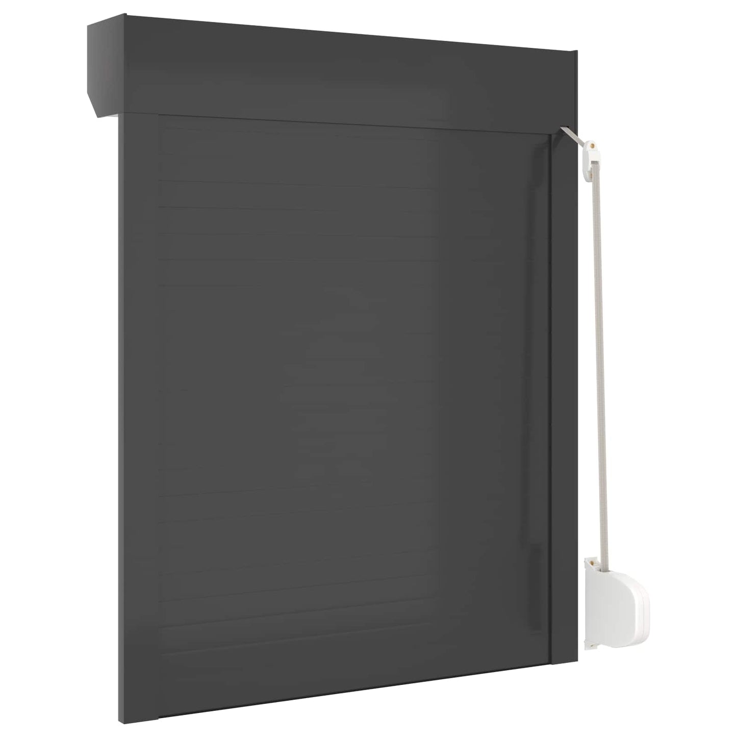 Rullegardin Antracit 80 x 100 cm Aluminium og Polyurethan