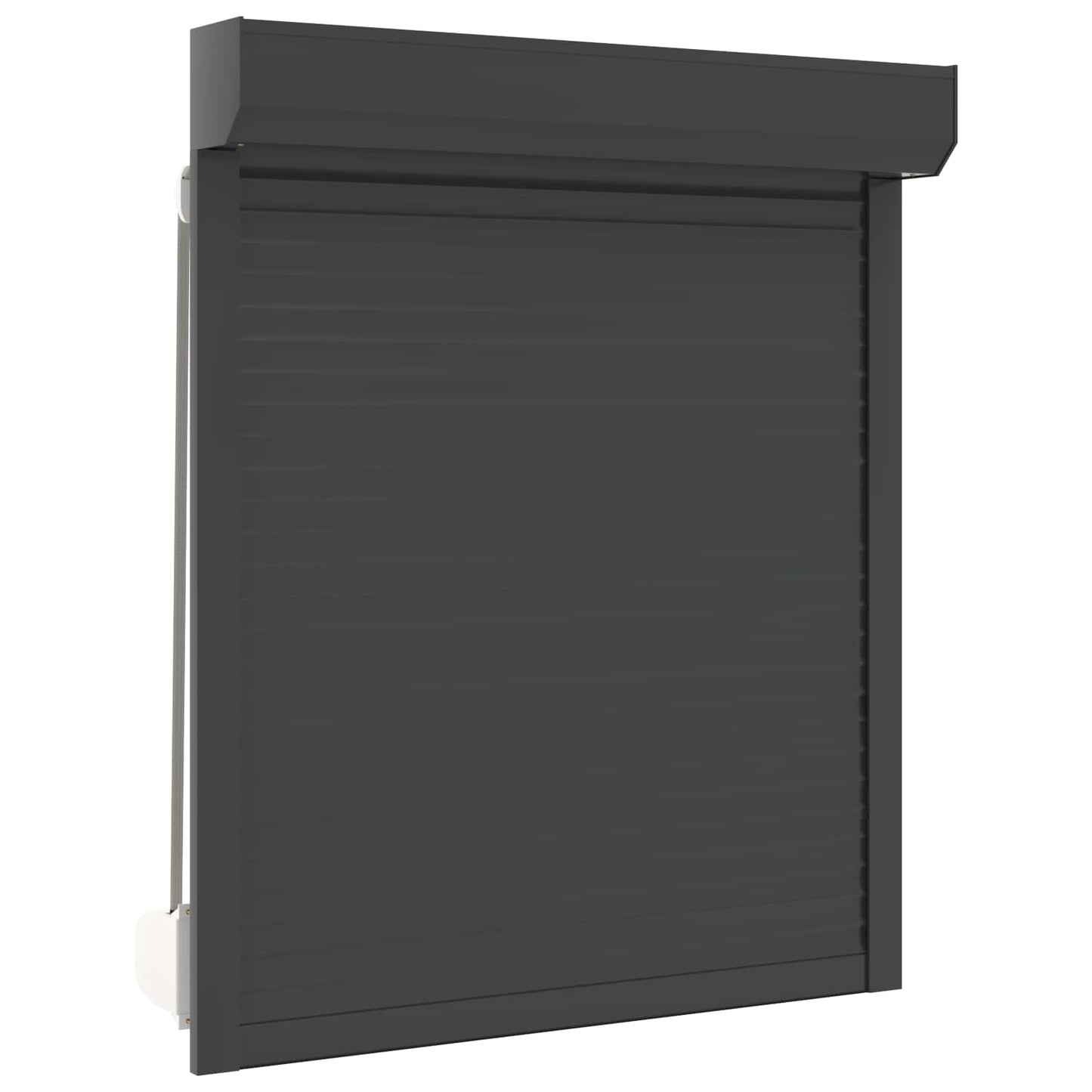 Rullegardin Antracit 100 x 130 cm Aluminium og Polyurethan