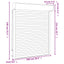Rullegardin Antracit 100 x 130 cm Aluminium og Polyurethan