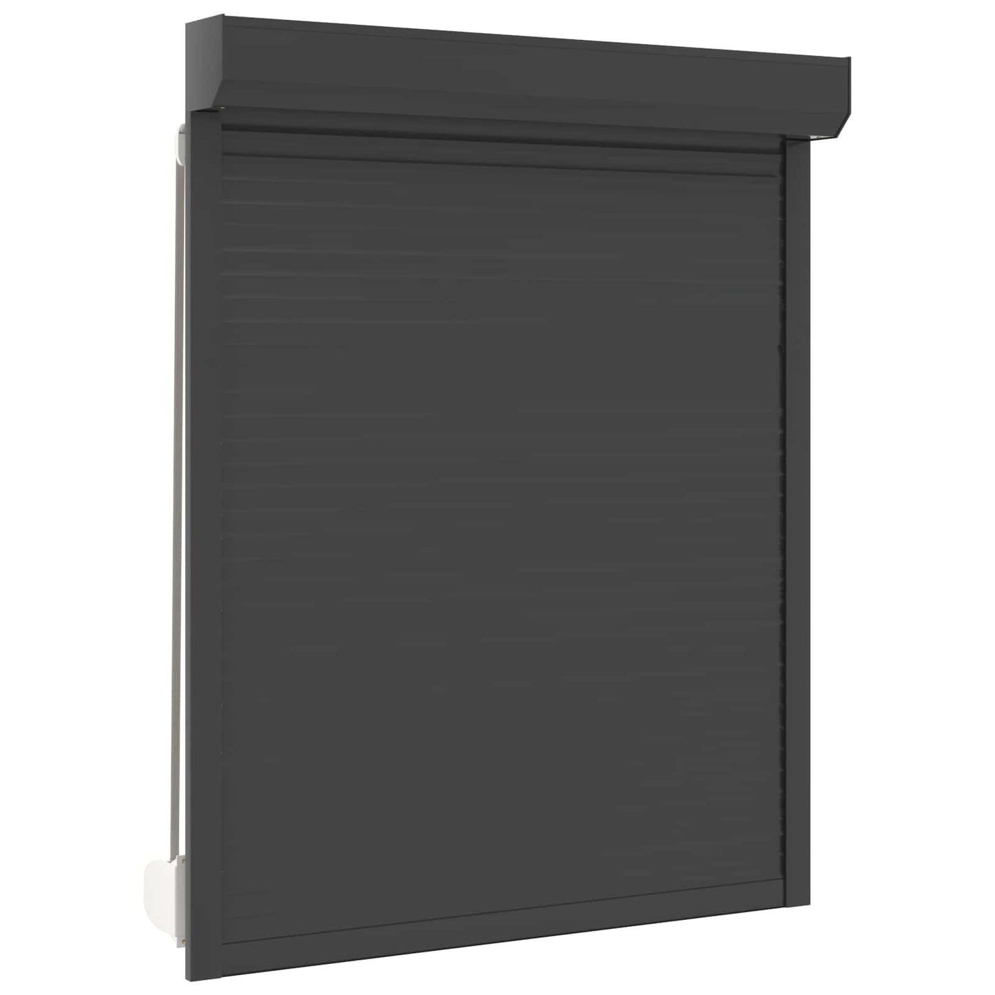 Rullegardin Antracit 120 x 150 cm Aluminium og Polyurethan