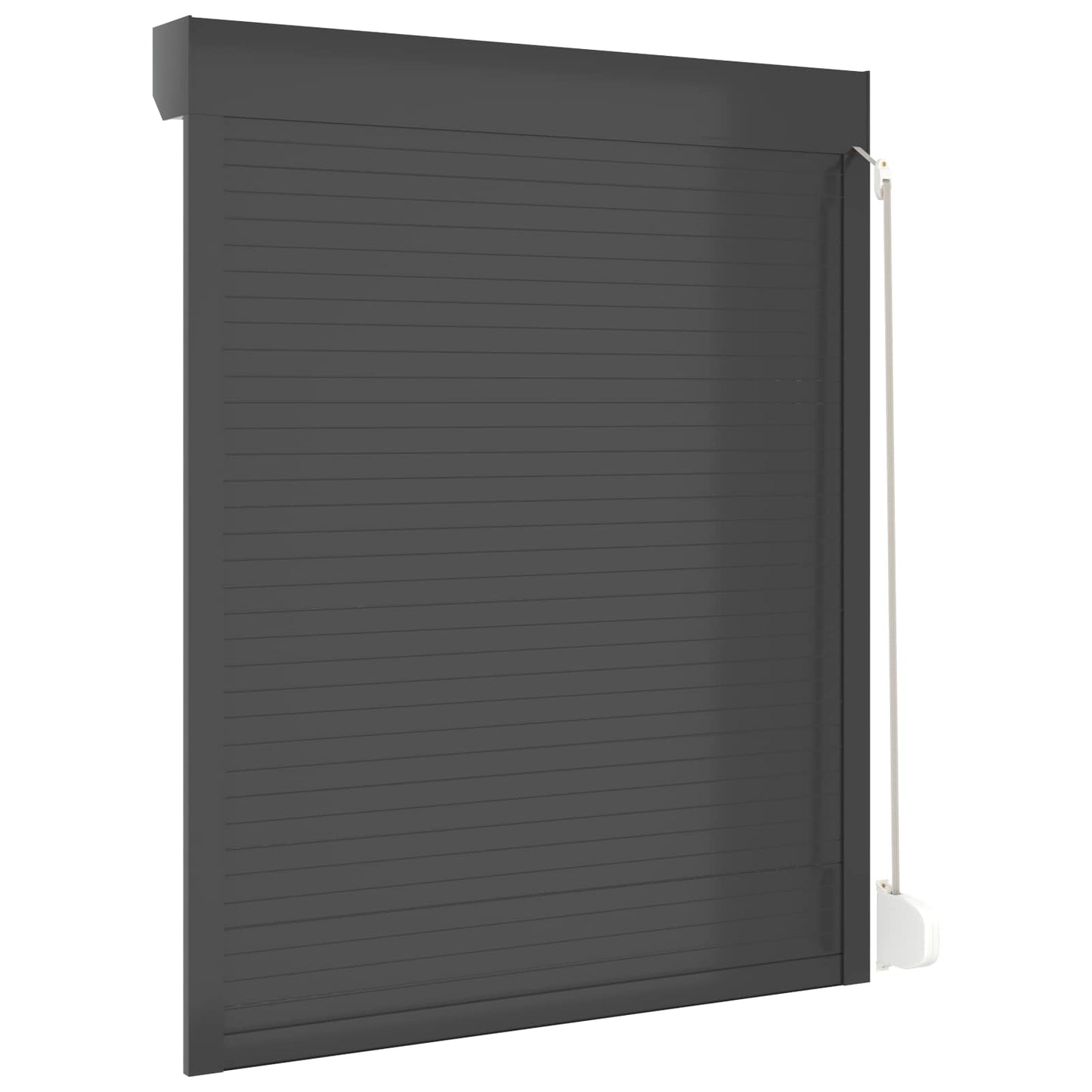 Rullegardin Antracit 120 x 150 cm Aluminium og Polyurethan